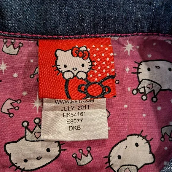 Hello Kitty Denim Jacket - Picture 10 of 12